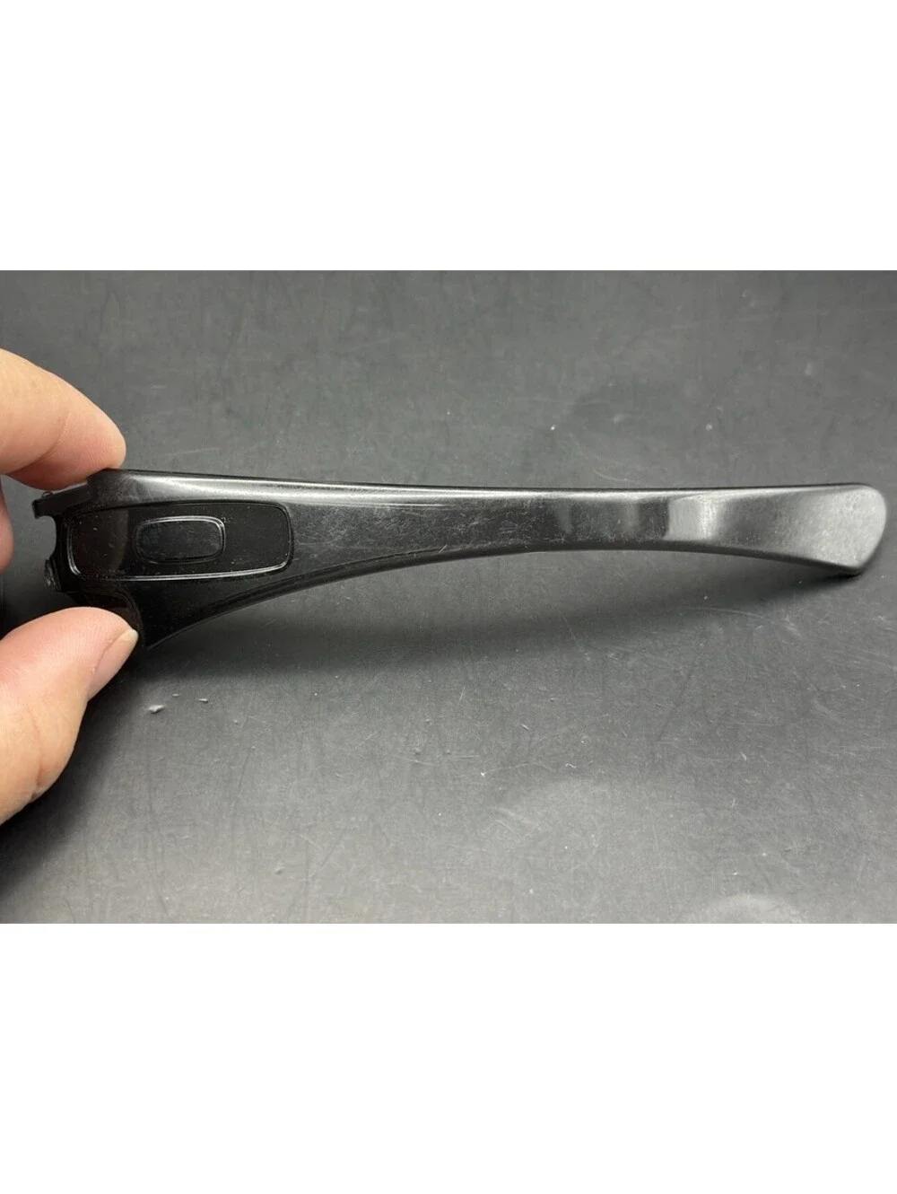 Oakley Antix Grey Smoke OEM Left Replacement Arm (No Icon)